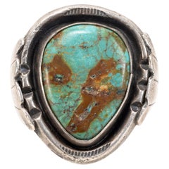 Royston Turquoise and Sterling Silver Ring