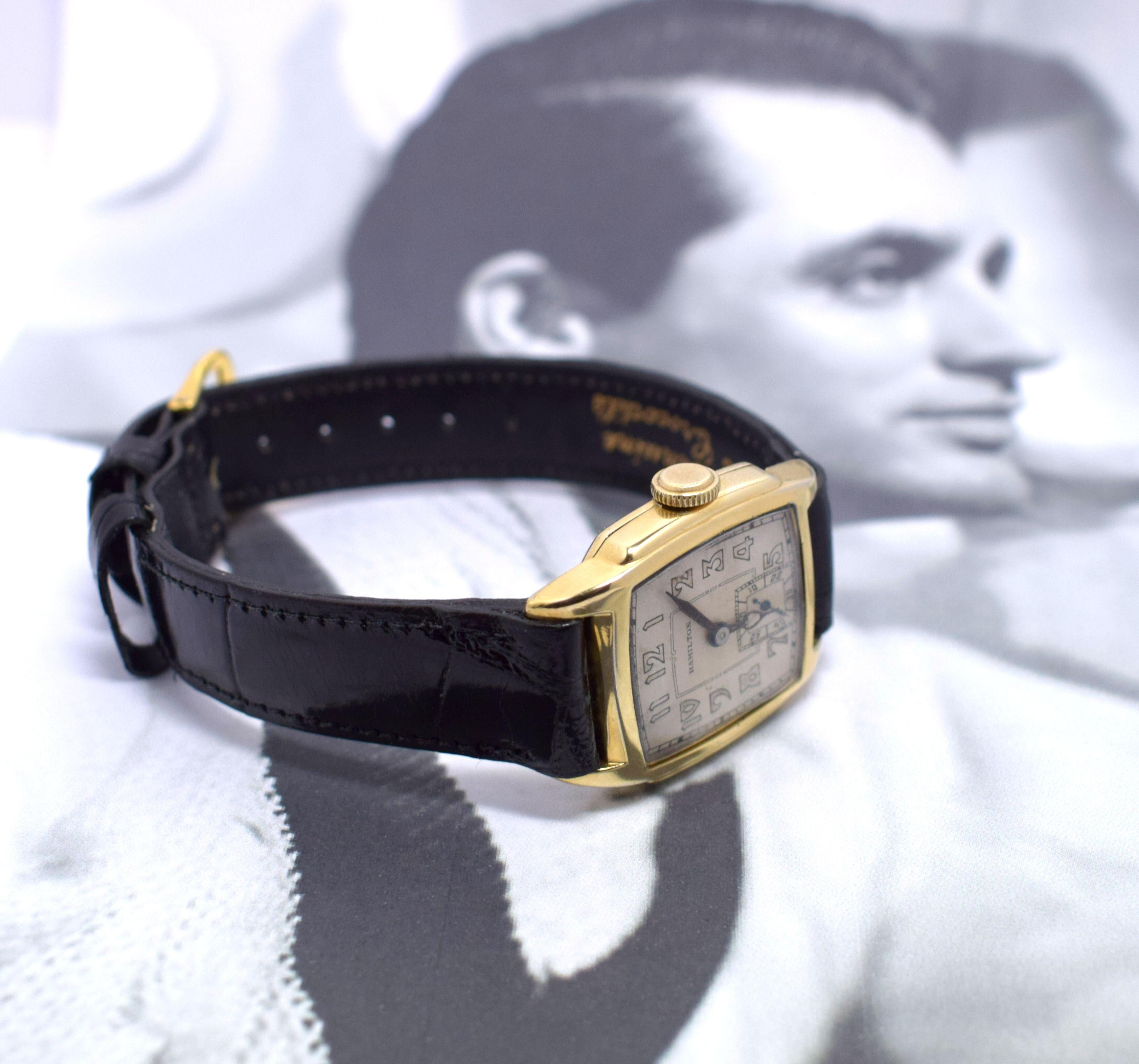 hamilton rectangular watch