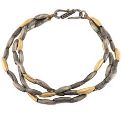 3 Stranded Silver and Gold Bracelets 3 Stranded Silver and Gold Bracelets