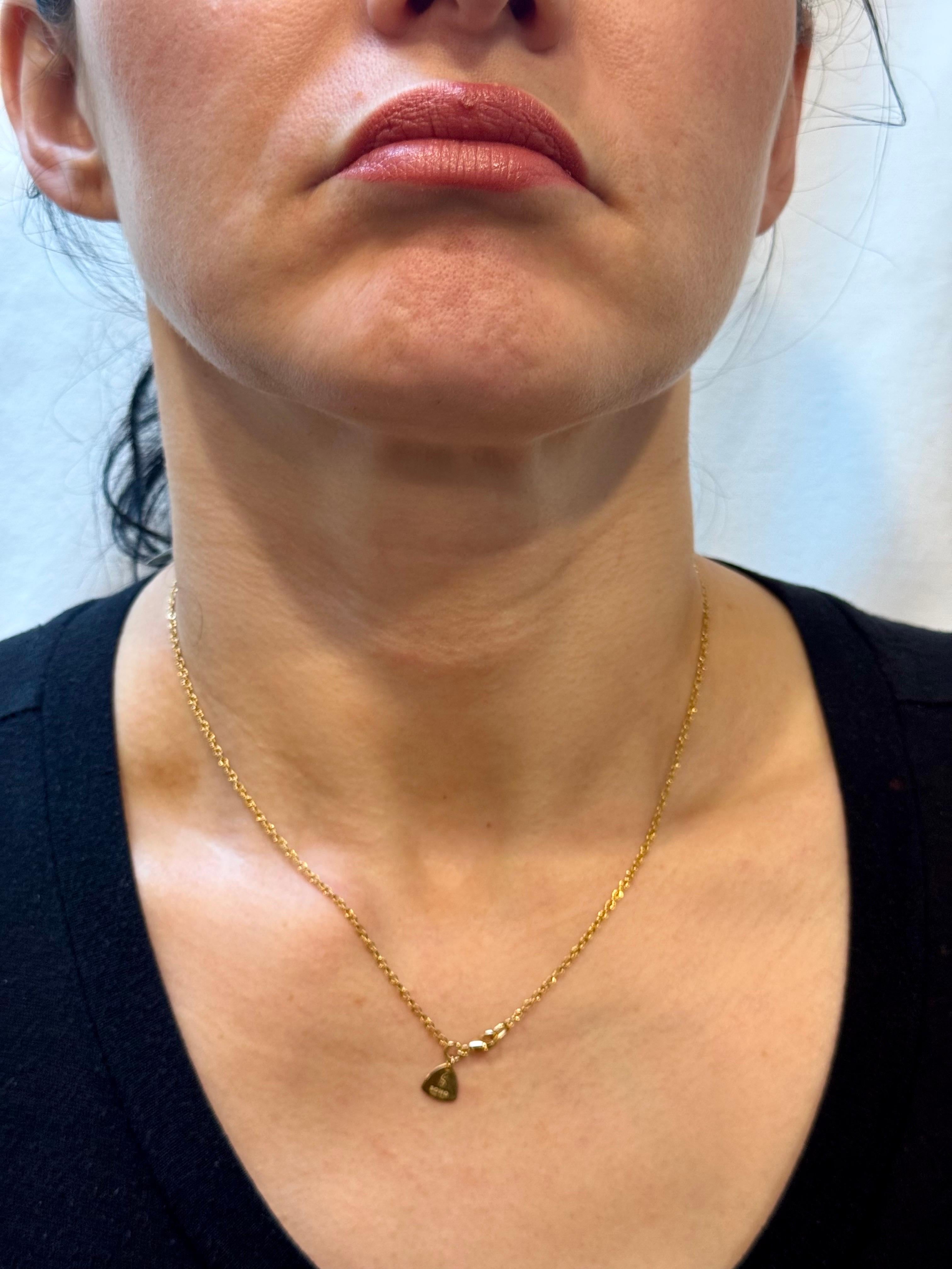 Collana unisex vintage a catena in oro giallo 18 carati, SOHO,  Italiano 17