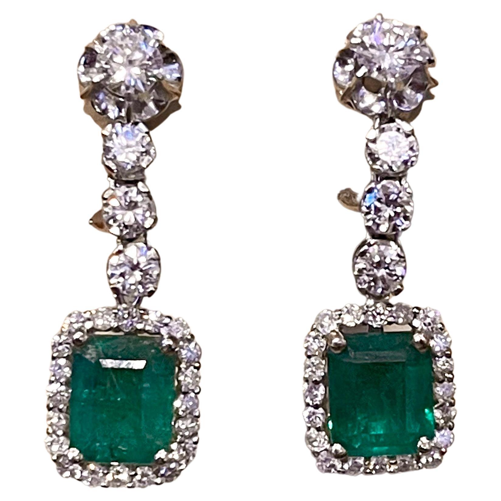 real emerald earrings tiffany