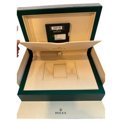 Used Rolex Watch Box, New Creme Empty Acs. Oyster Perpetual Daytona GMT Datejust