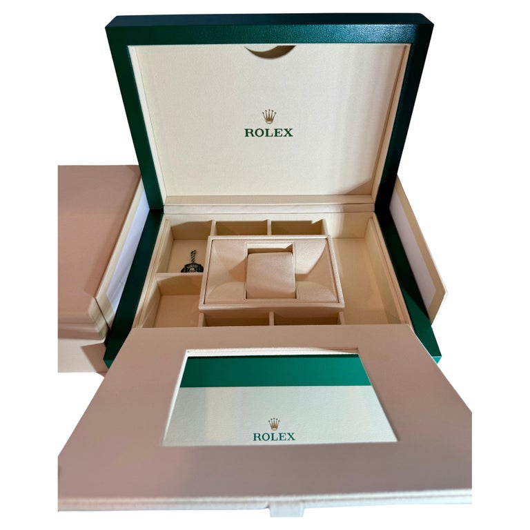 Caja Reloj Rolex, Crema Nueva Vacía Oyster Perpetual Daytona