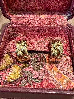 Chopard 18 K yellow Gold Earclips Casmir Collection Chopard 18 K yellow Gold Earclips Casmir Collection