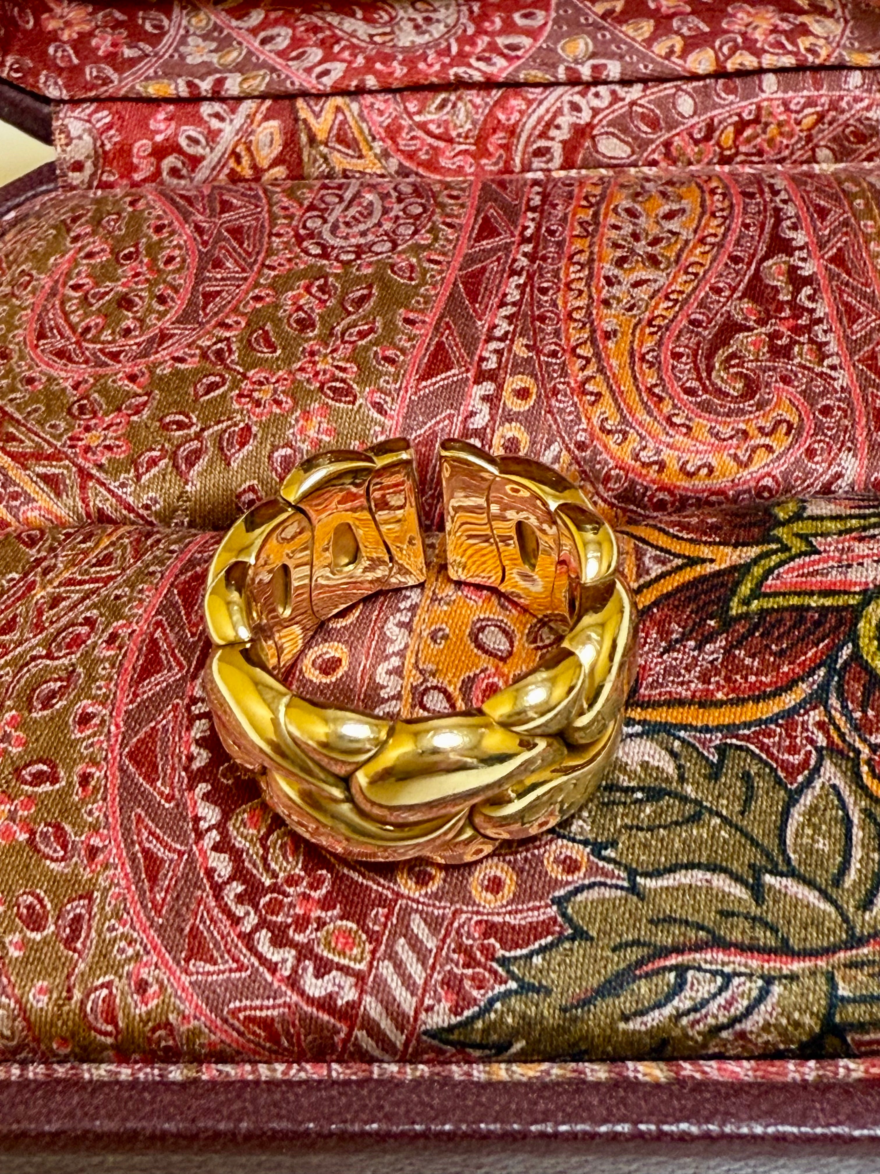 Chopard, bague jonc Casmir en or jaune 18 carats en vente