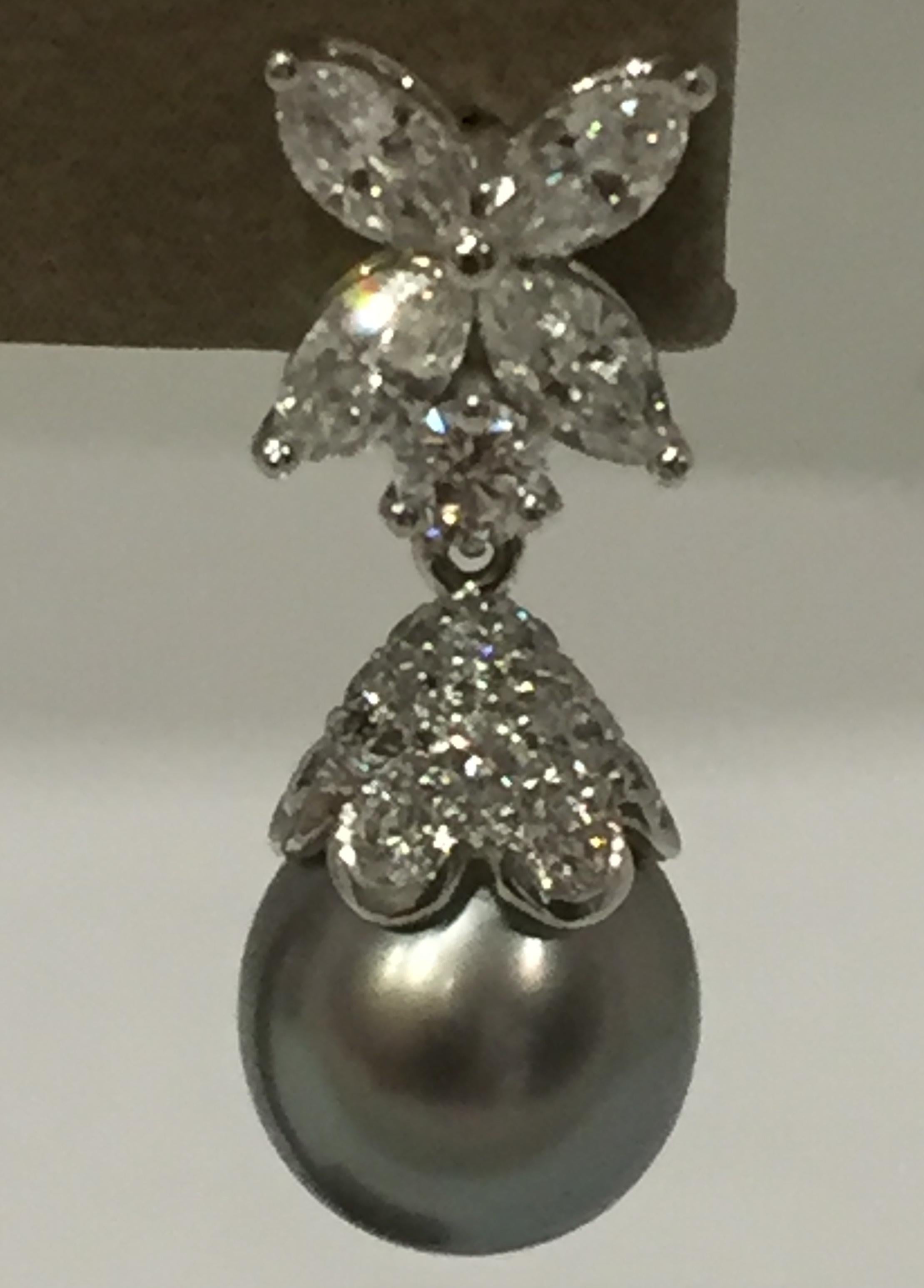 tiffany black pearls