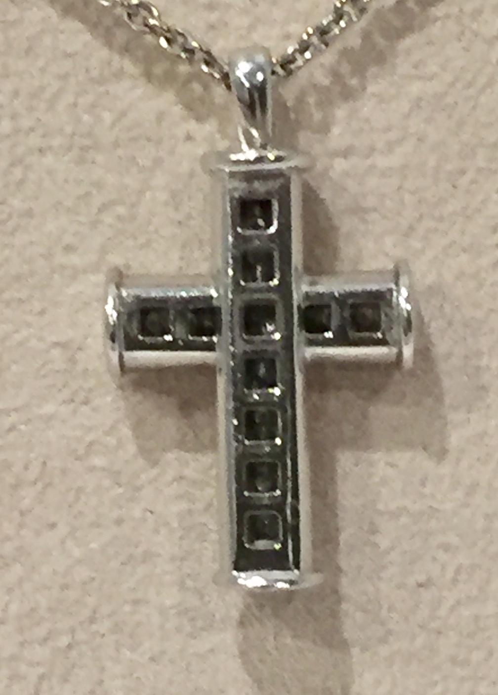 bvlgari cross pendant