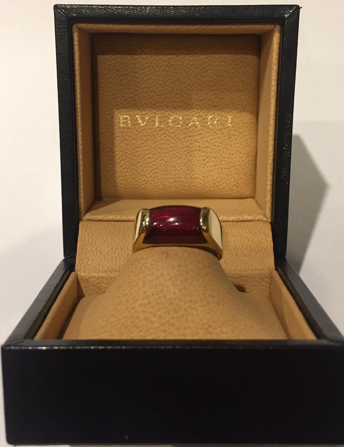 Superb ring signed of the House Bulgari model 