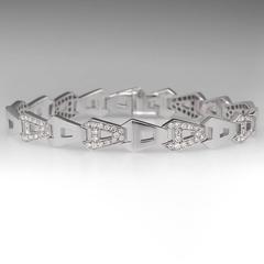 Asprey Pave Diamond Gold Bracelet