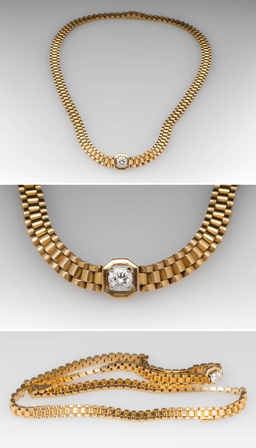 diamond rolex chain