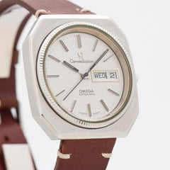 Omega Constellation Day-Date Edelstahluhr, 1975