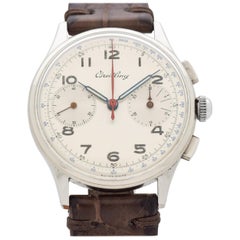 Vintage Breitling 2-Register Chronograph Watch, 1942