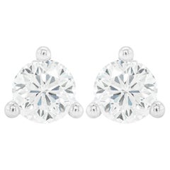 1.06ct F VS1 Roberto Coin Cento Collection Diamond 18 Carat Gold Stud Earrings