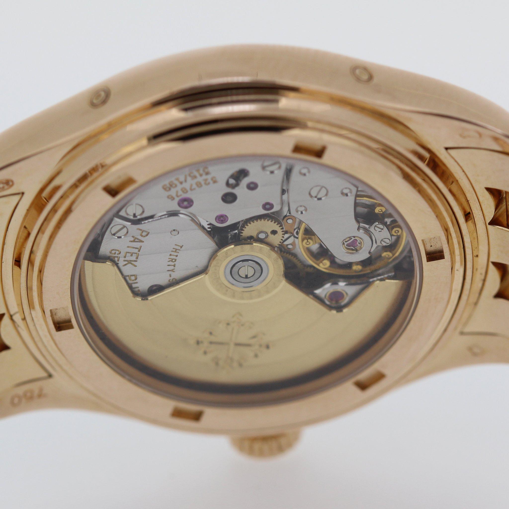 Modern Patek Philippe 5036/1R Rose Gold Annual Calendar Bracelet Watch