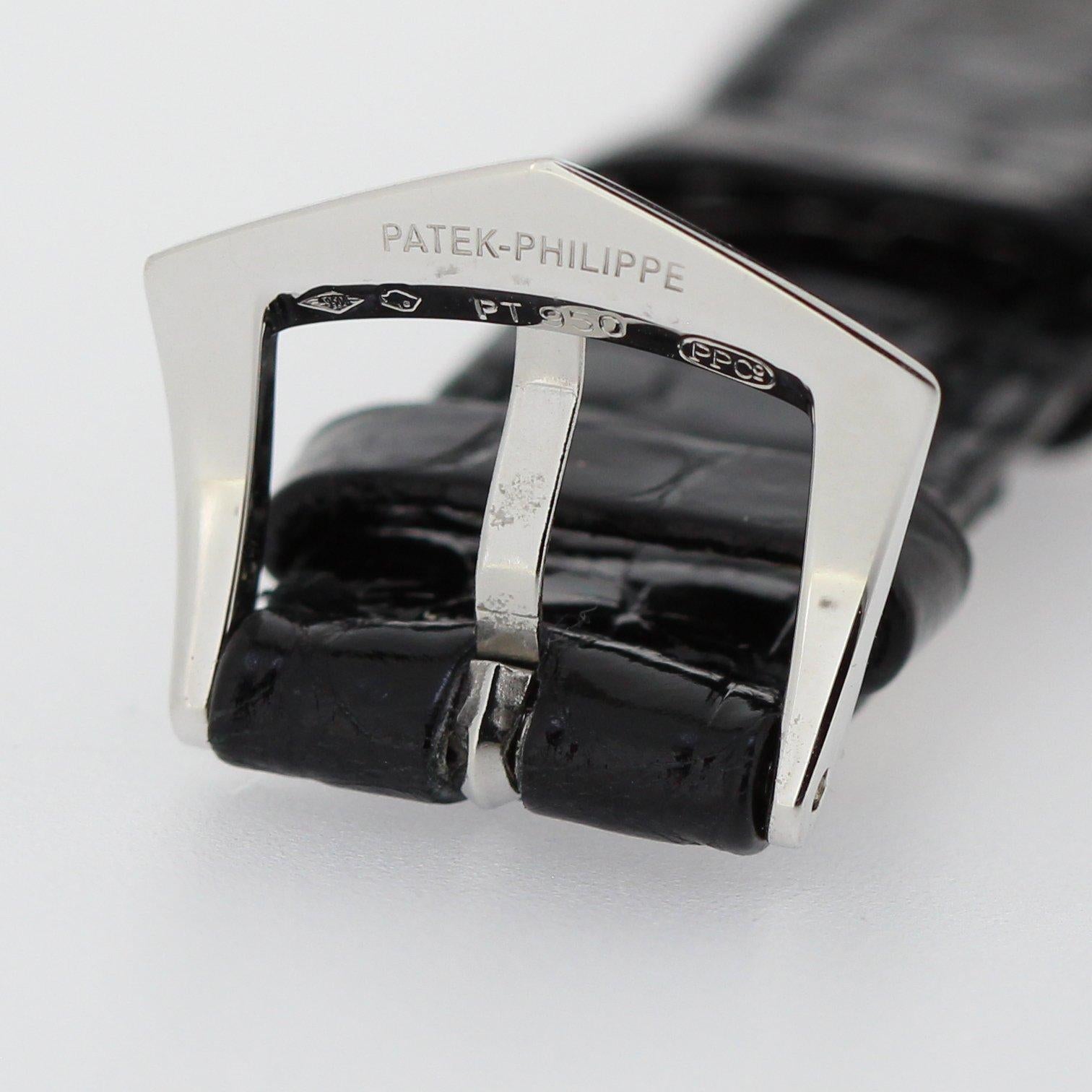 Patek Philippe 3998P Platinum Automatic Calatrava Watch, circa 2003 3