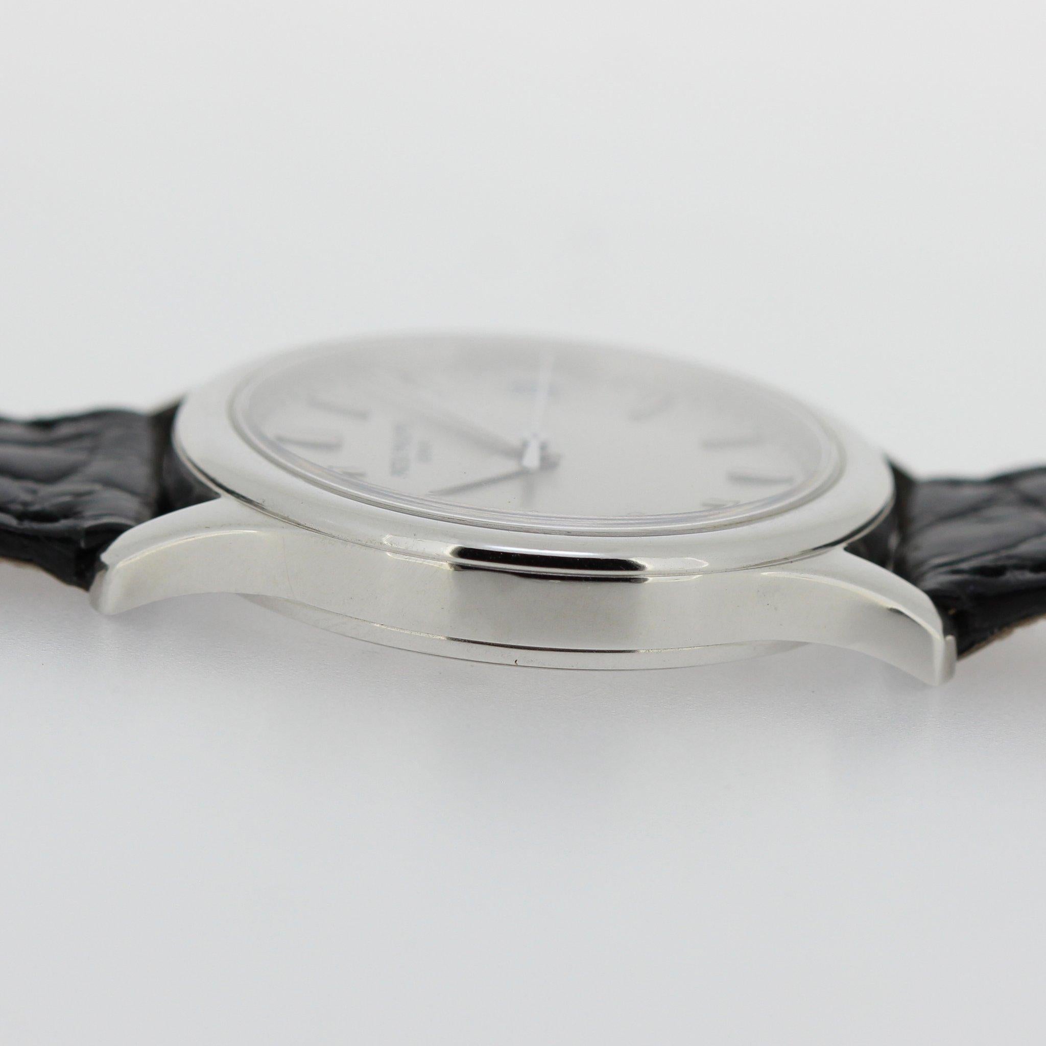Patek Philippe 3998P Platinum Automatic Calatrava Watch, circa 2003 2