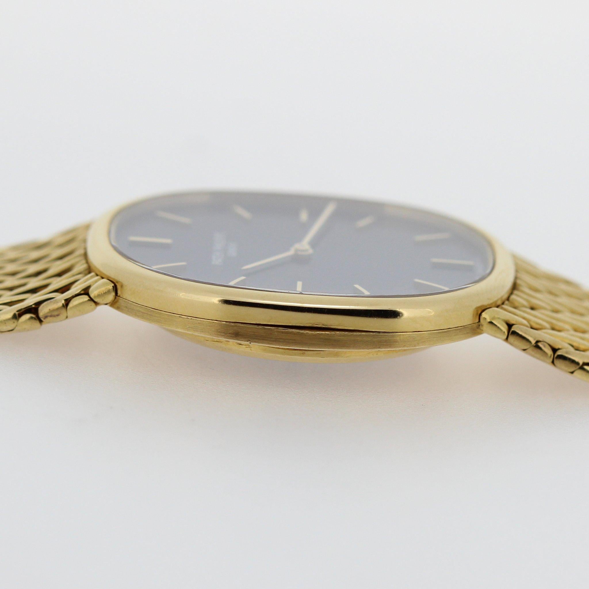 Patek Philippe 3848/8J 18 Karat Yellow Gold Golden Ellipse Bracelet Watch 3