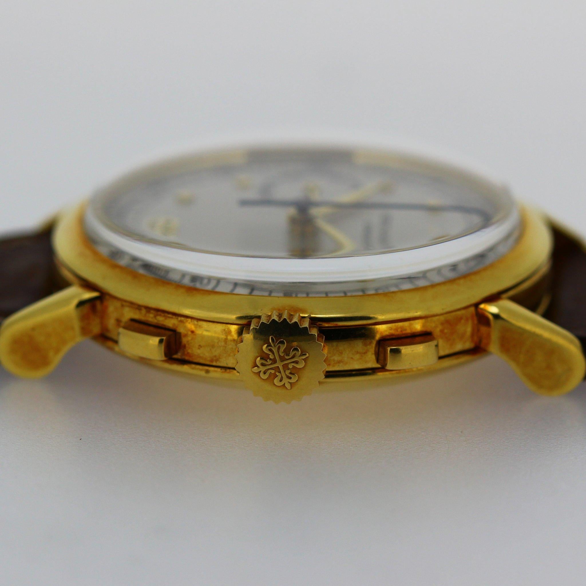 Patek Philippe 1579J Chronograph Watch, circa 1951 8