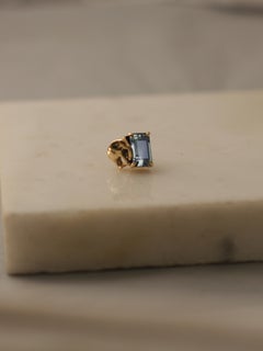 Eighteen Karat Yellow Gold Contemporary Elephant Topaz Brooch