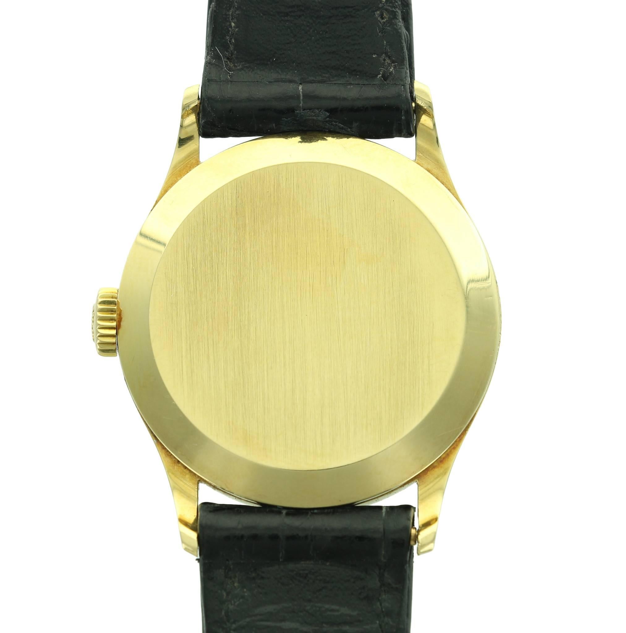 Patek Philippe Yellow Gold Calatrava  Wristwatch Ref 570 1