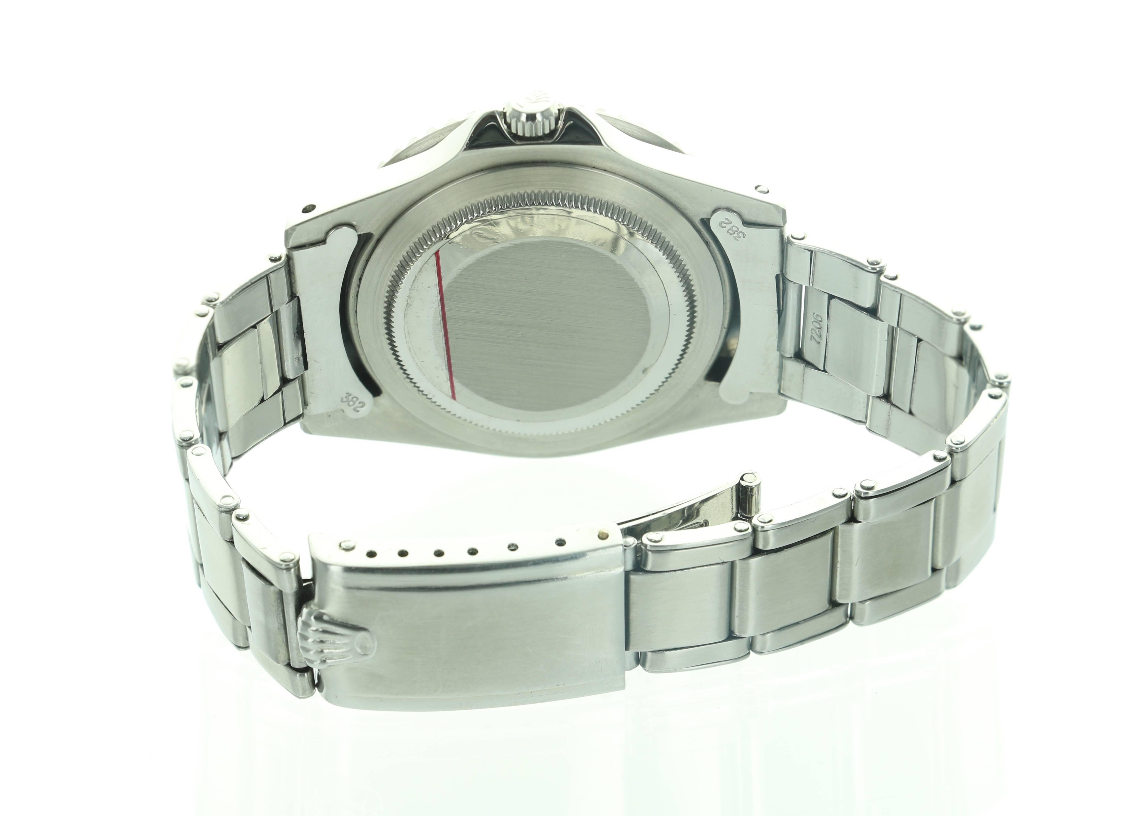 Rolex Stainless Steel Gilt Dial GMT-Master Wristwatch Ref 1675 1