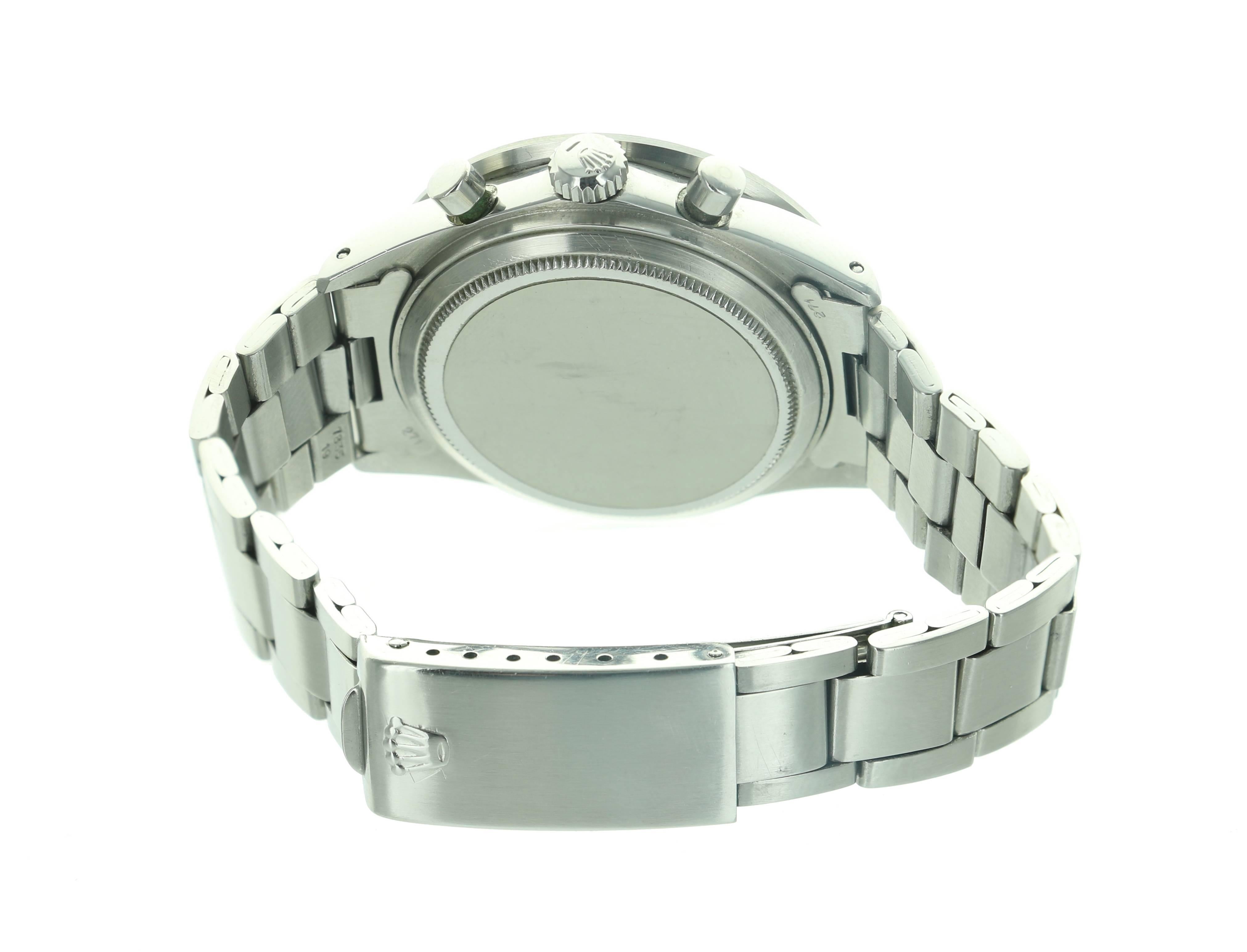 Montre-bracelet Rolex Daytona en acier inoxydable Paul Newman Réf. 6241 1