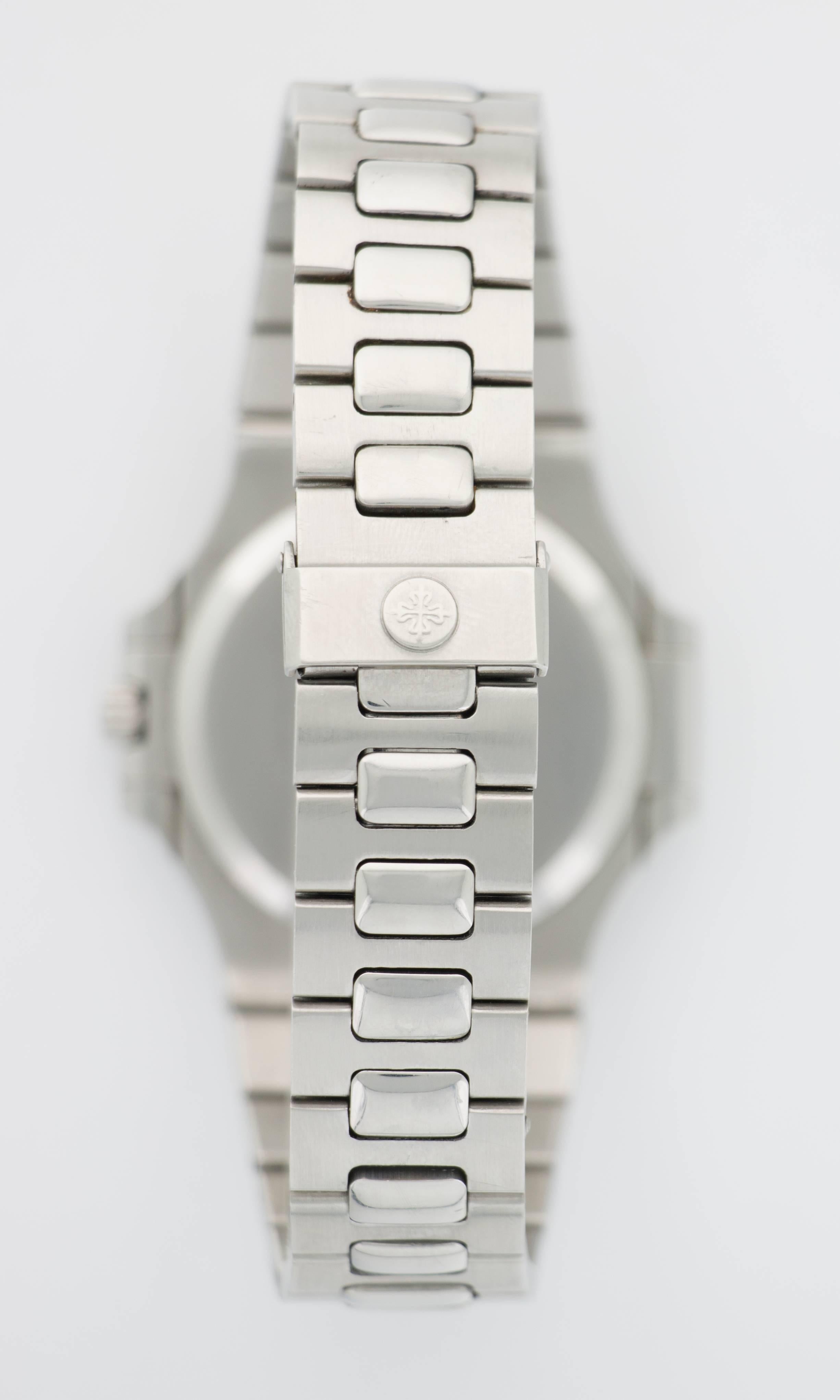 Patek Philippe Stainless Steel Nautilus Wristwatch Ref 3700 1