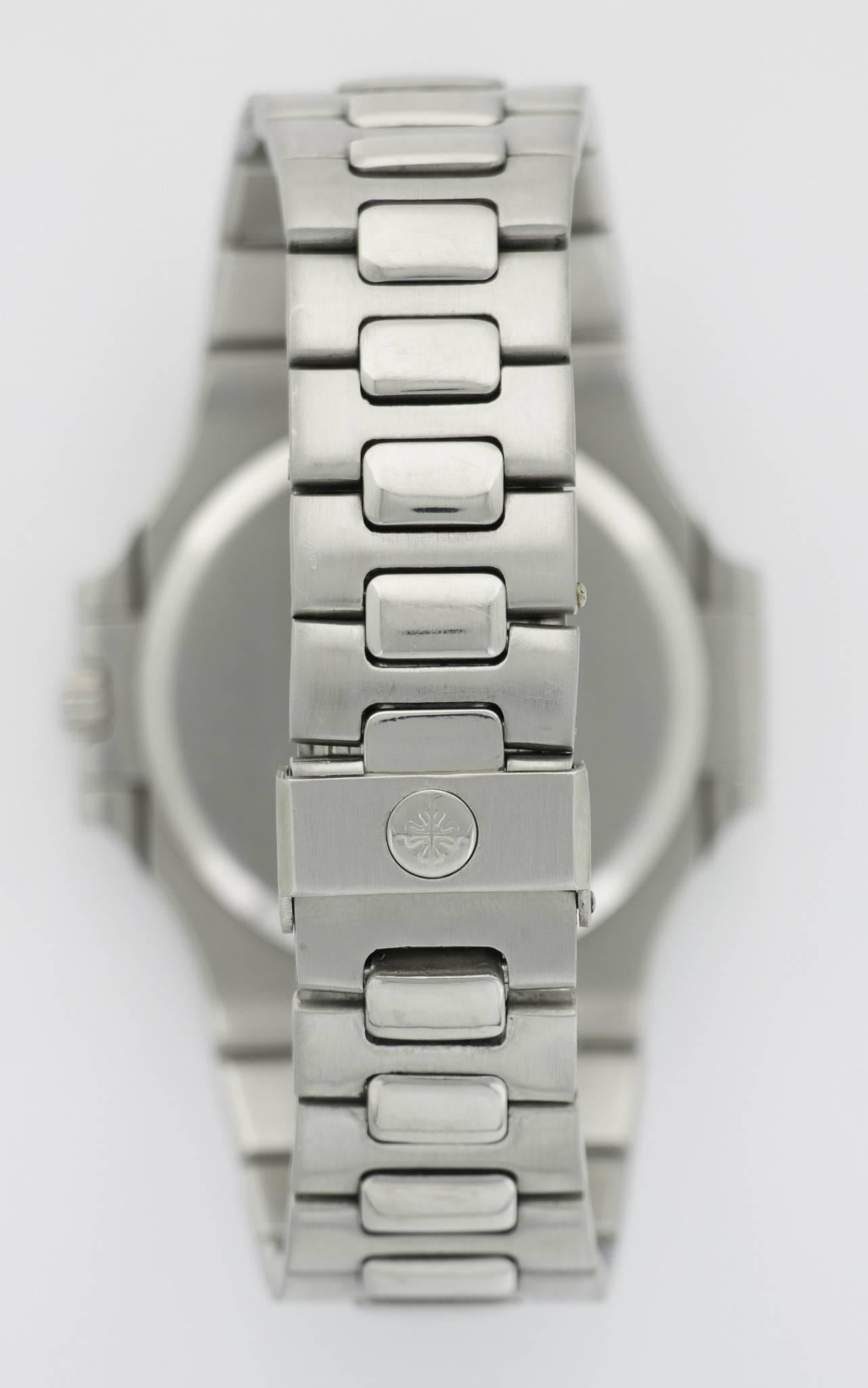 Patek Philippe Stainless Steel Nautilus Wristwatch Ref. 3700 2