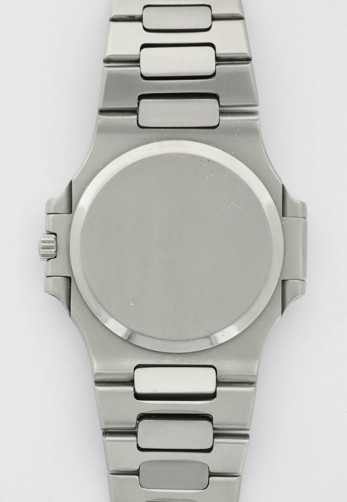 Patek Philippe Stainless Steel Nautilus Wristwatch Ref. 3700 1
