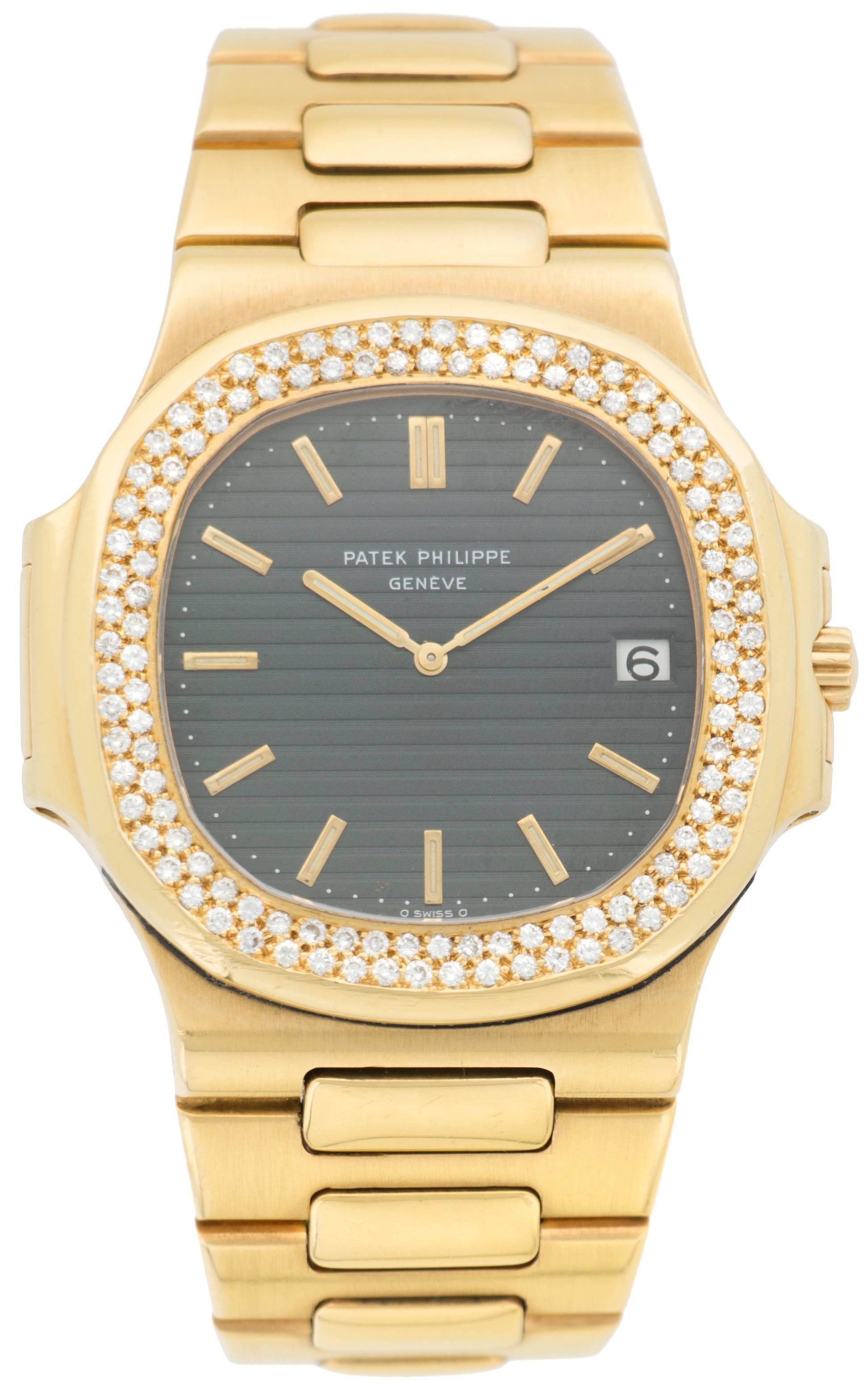 Originally released in 1976, the Patek Philippe Nautilus was one of watchmaking's most illustrious brands first "dive" into sports watches. This incredibly sleek, elegant watch become Patek Philippe's staple sports watch, well known for