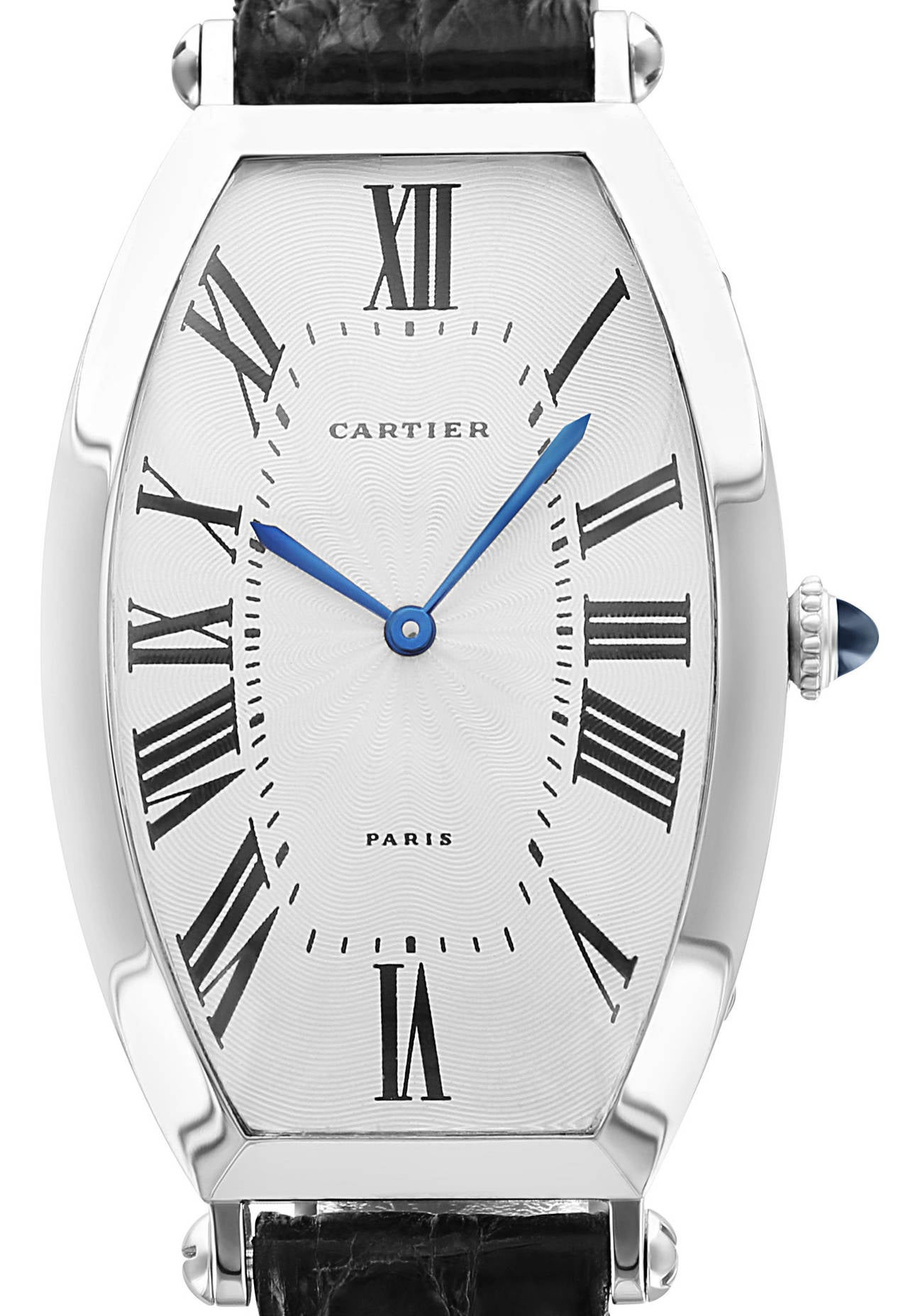Cartier tonneau men's watch clearance