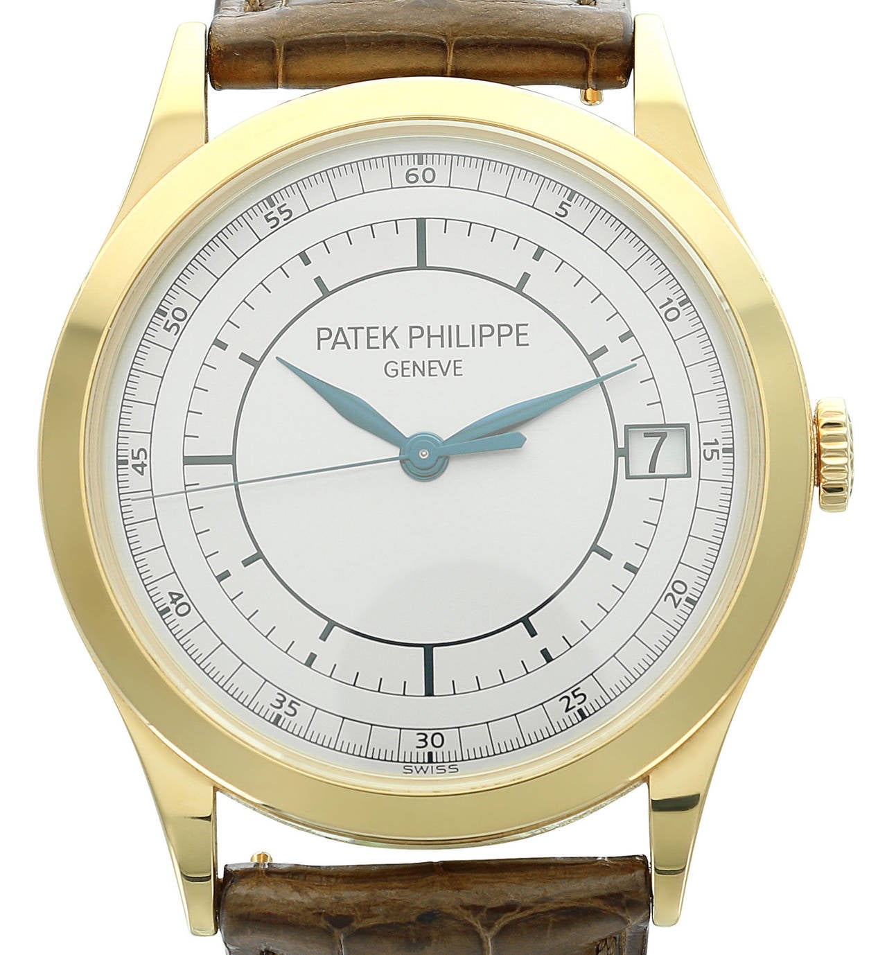 Patek Philippe Rose Gold Calatrava Dress Wristwatch Ref 5296