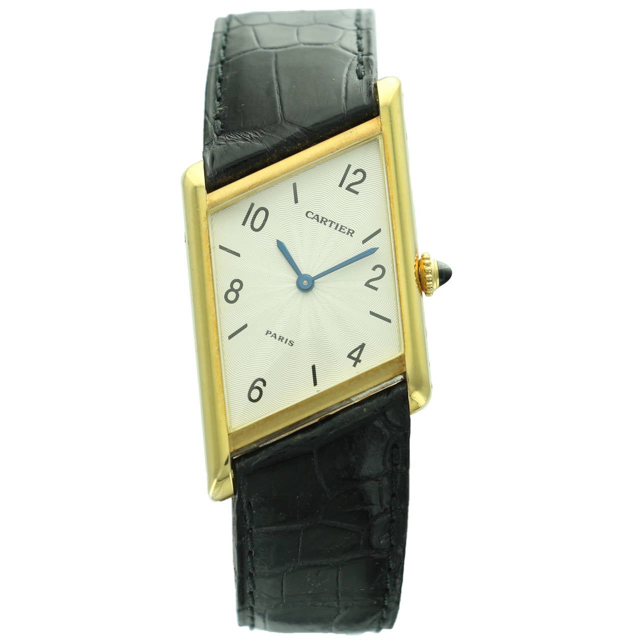 Cartier Yellow Gold Asymmetrical Wristwatch