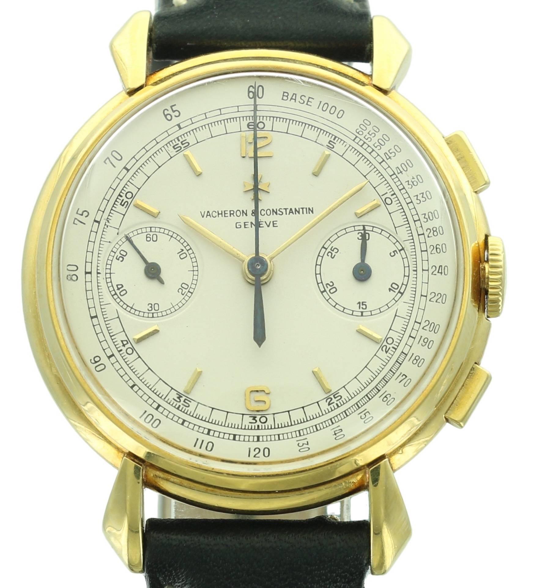 One of the most beautiful and classic chronographs produced, the Vacheron Constantin 4178 is a well balanced, elegant chronograph that can be worn casually or more dressed up. This is a rare opportunity at one of Vacheron's models pieces ever made. 