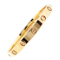 Cartier Gold Love Bracelet