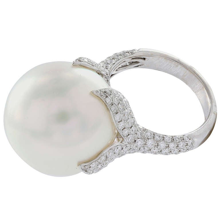 17MM South Sea Pearl Ring