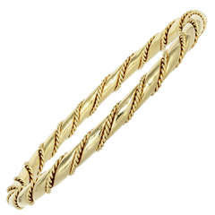 Yellow Gold Cartier Bangle Bracelet