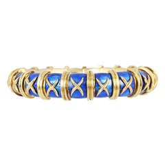 Tiffany & Co Schlumberger Blue Paillonne Bracelet