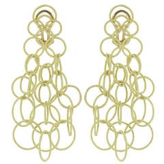 Buccellati Gold Hawaii Dangle Earrings