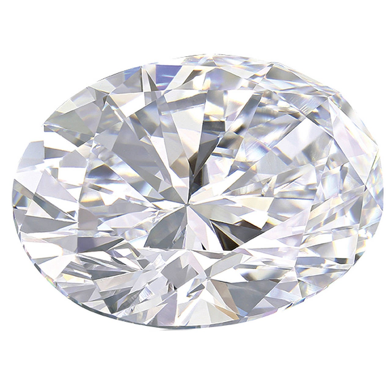 Rare 10.02 Carat D/IF GIA Oval Diamond For Sale