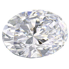Rare 10.02 Carat D/IF GIA Oval Diamond