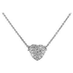 .40 Carat Diamond gold Heart Pendant
