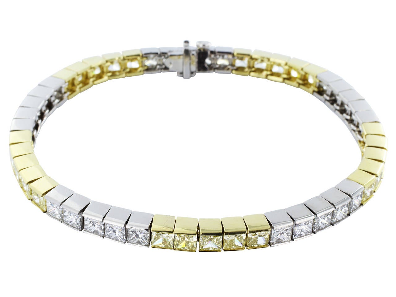 canary diamond bracelet