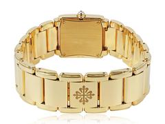 Patek Philippe Lady's Rose Gold Twenty-4 Quartz Wristwatch Ref 4910/11R-010