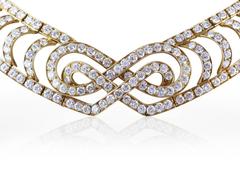 Mauboussin Paris Diamond Collar Necklace