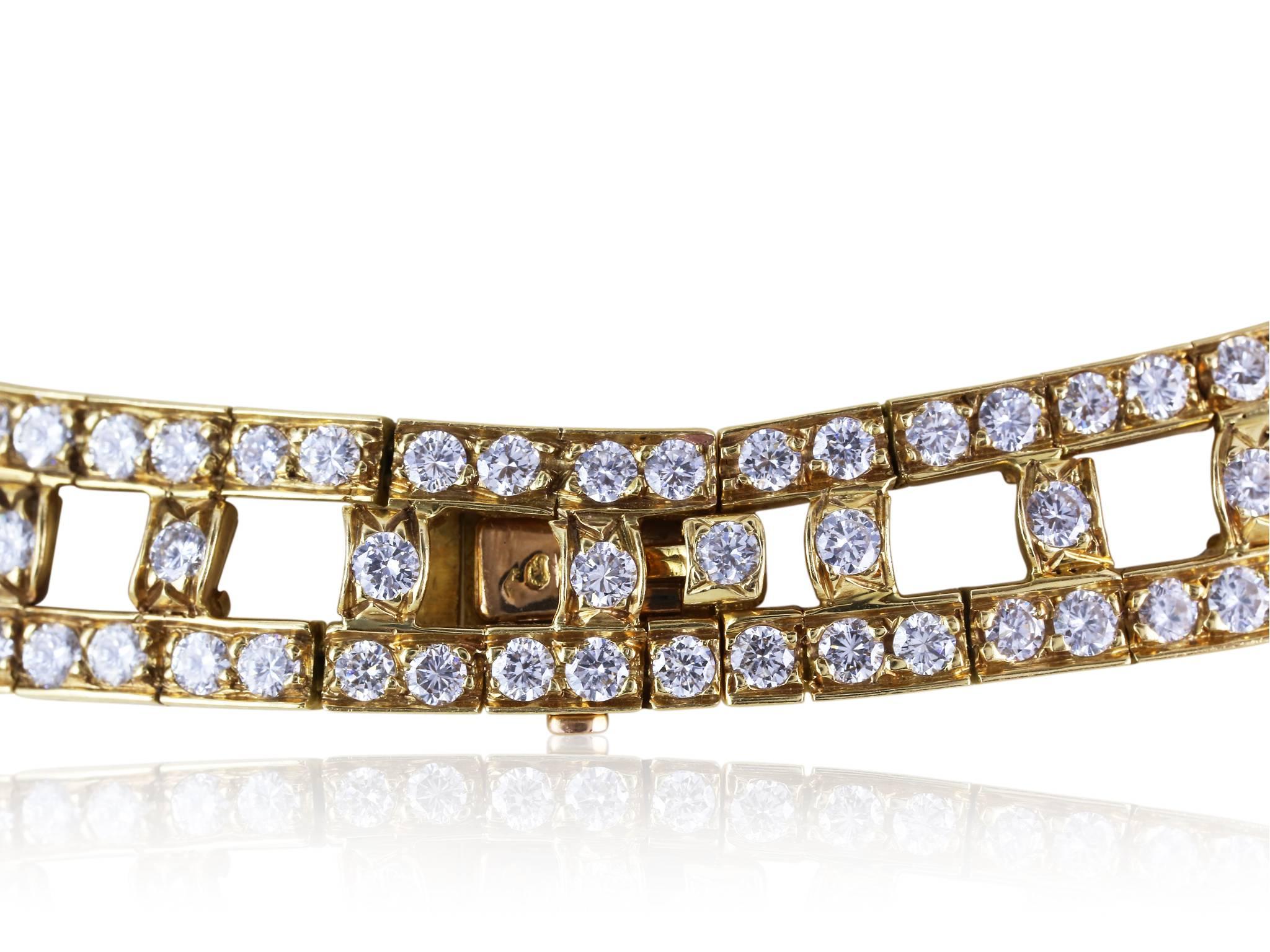 Women's or Men's Mauboussin Paris Diamond Collar Necklace For Sale