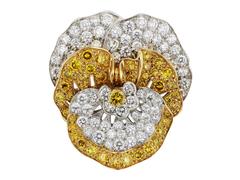 Oscar Heyman Pansy Collection for Shreve, Crump & Low