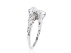 Platinum Marquise Diamonds 2.65 Carat by Pass Ring