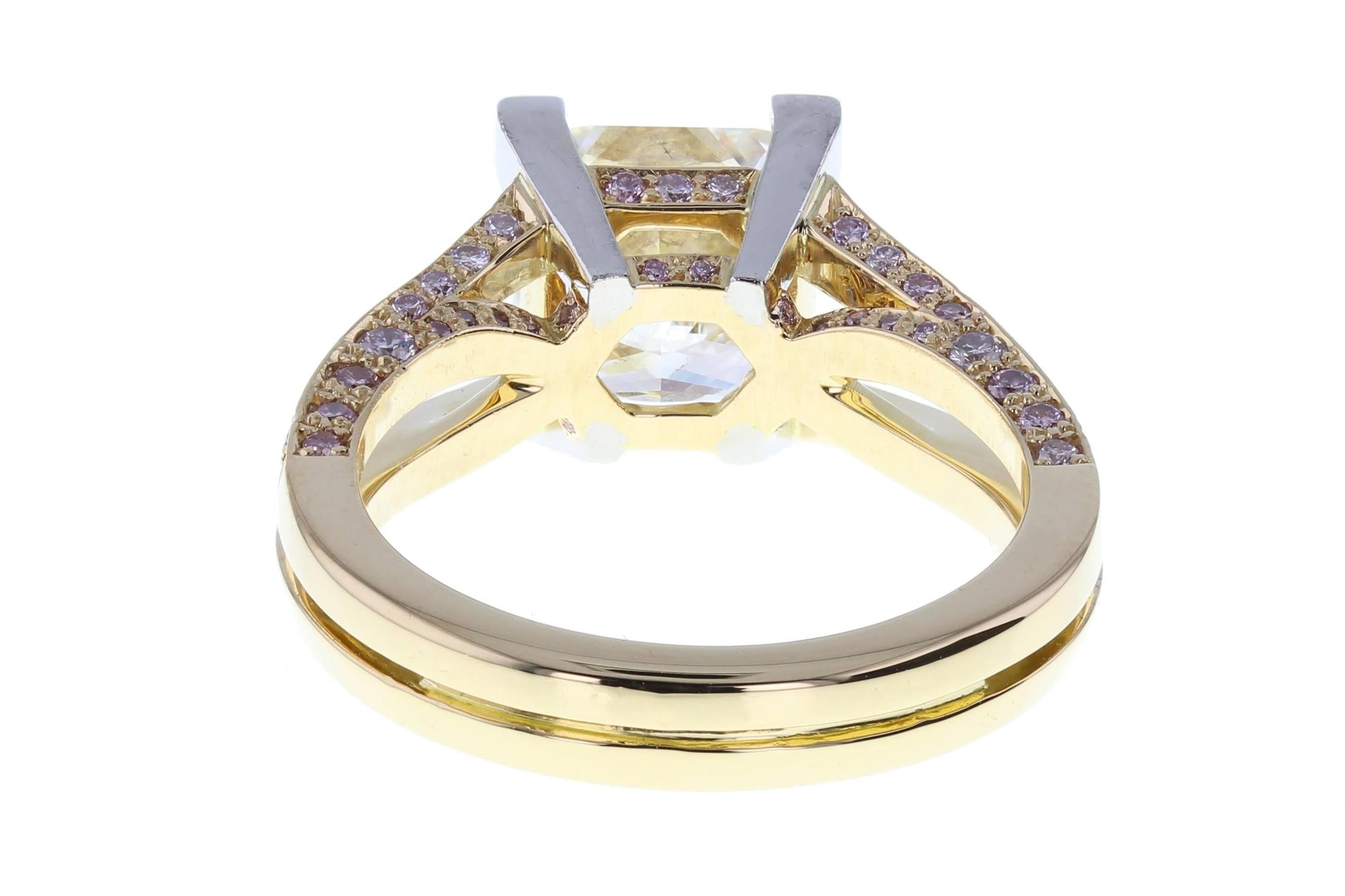 2 carat princess cut diamond ring