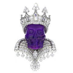 Dior Joaillerie Victoire de Castellane Kings and Queens Roi de Sugilite Pendant